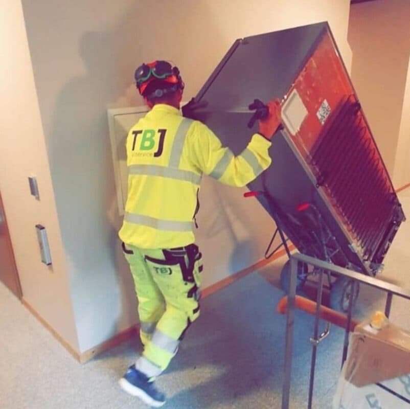 Arbetsplatslogistik i flerbostadsprojekt